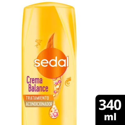 Acondicionador crema balance Sedal 340 ml