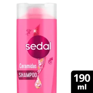 Shampoo ceramidas Sedal botella 190 ml