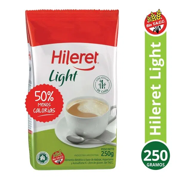 Endulzante Hileret Light X 250 Gr
