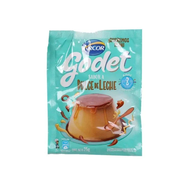 Flan Godet Dulce De Leche 25g