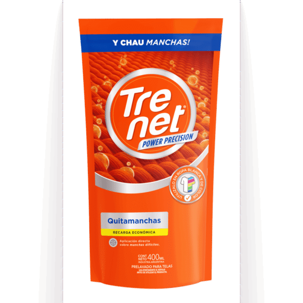 QUITAMANCHAS 400 ML PRELAVADO OXI DOYPACK TRENET
