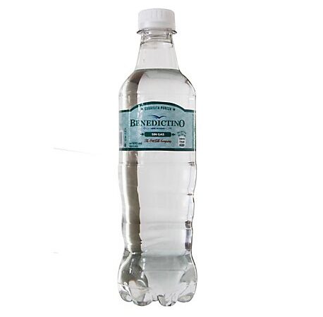 AGUA BENEDICTINO S/G X 600 ML.