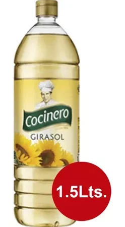 Aceite de Girasol Cocinero 1.5 l