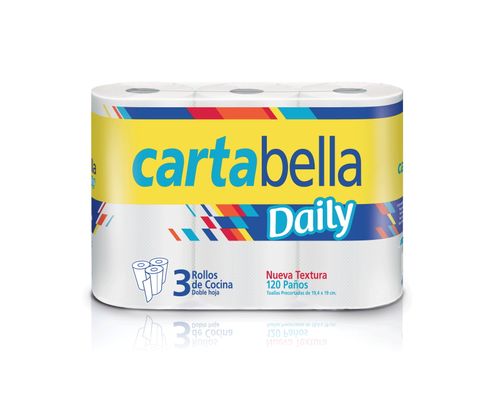 CARTABELLA ROLLO COCINA X 3U