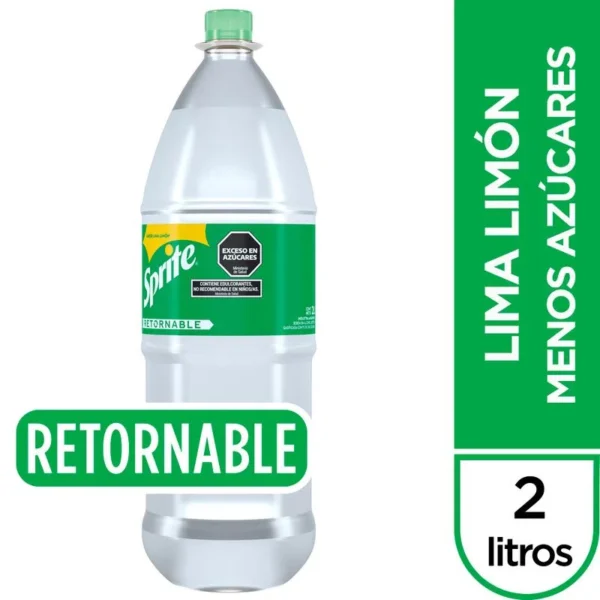 Gaseosa Sprite Lima-Limón Retornable 2 Lts.