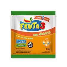 JUGO FRUTA 3 SABOR NARANJA15G (RINDE 3 L)