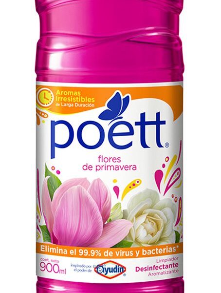 Limpiador de Piso Poett Flores de Primavera 900ml