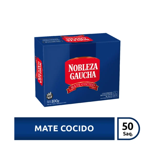Mate cocido en saquitos Nobleza Gaucha x 50 uni