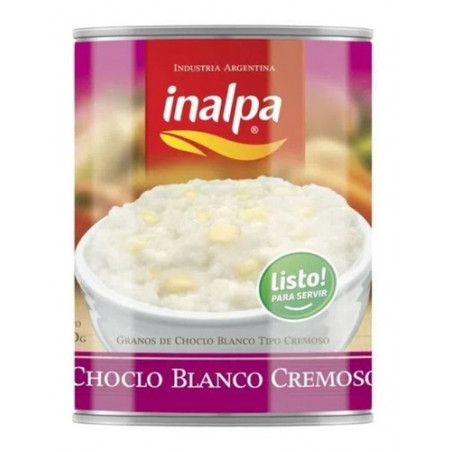 CHOCLO CREMOSO INALPA BLANCO 300 GRS