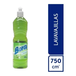 Detergente Lavavajilla Bora Manzana 750 Cc