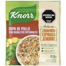 KNORR SOPA POLLO C/DEDALITOS X105G