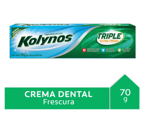 KOLYNOS CR.TRIPLE FRESH x70Grs