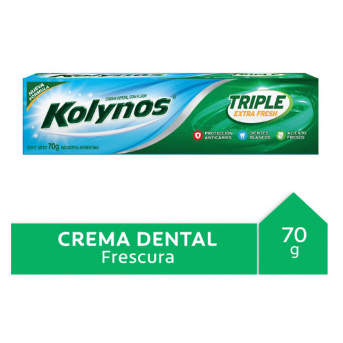 KOLYNOS CR.TRIPLE FRESH x70Grs