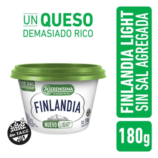 Queso Untable Light Finlandia 180g