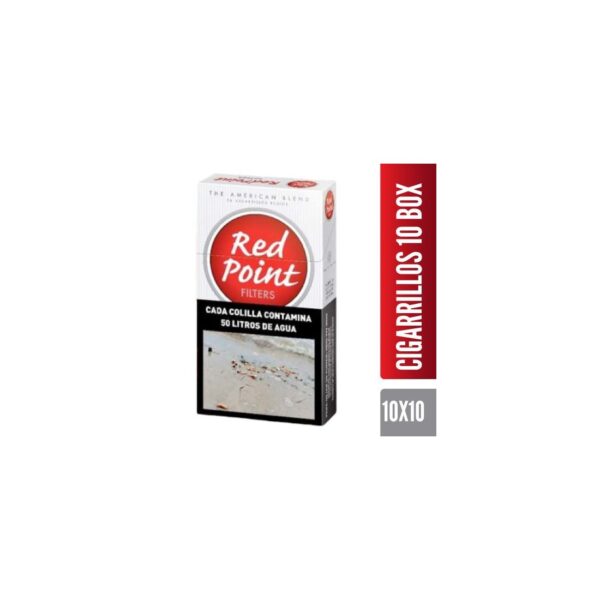 RED POINT Cigarrillo Box Carton 10 x 10 Cig.