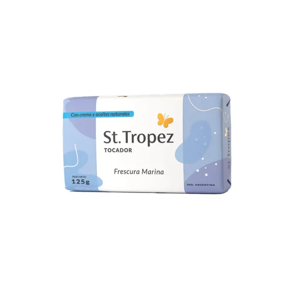 jabon tocador ST TROPEZ frescura 125gr
