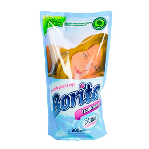 SUAVIZANTE TRADICIONAL DOY PACK 900 ML BORITA