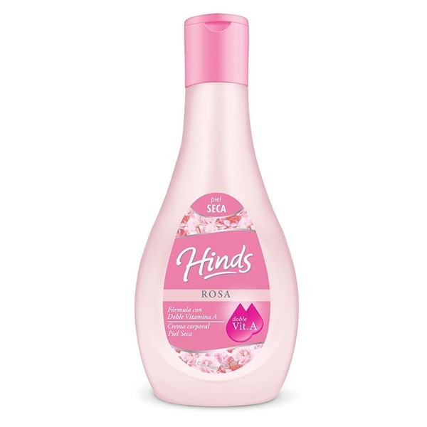 Crema CorporaL Hinds Rosa Formula Con Doble Vitamina X 125 ml