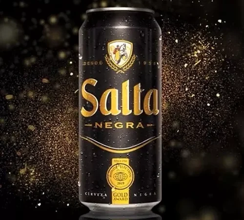 Cerveza Salta Negra X 500 Cc En Lata
