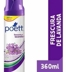 DESINFECTANTE EN AEROSOL FRESCURA DE LAVANDA POETT 360 ML