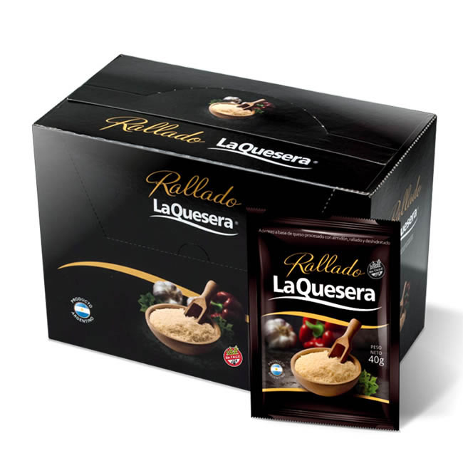QUESO RALLADO LA QUESERA 40g