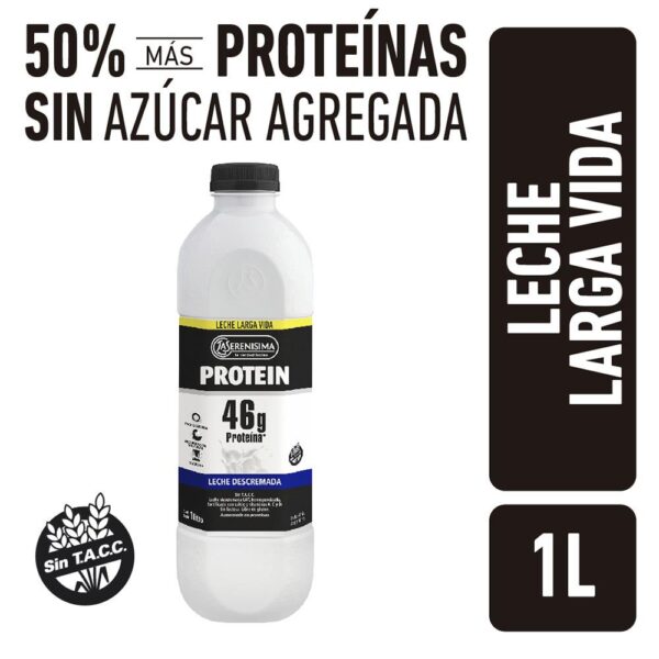 LECHE PROTEIN LA SERENISINA BOTELLA LARGA VIDA 1L