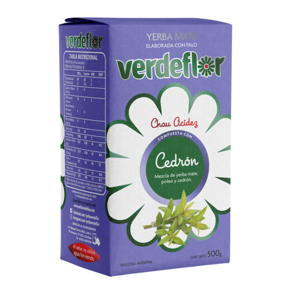 YER. VERDEFLOR CEDRON X 500 G.
