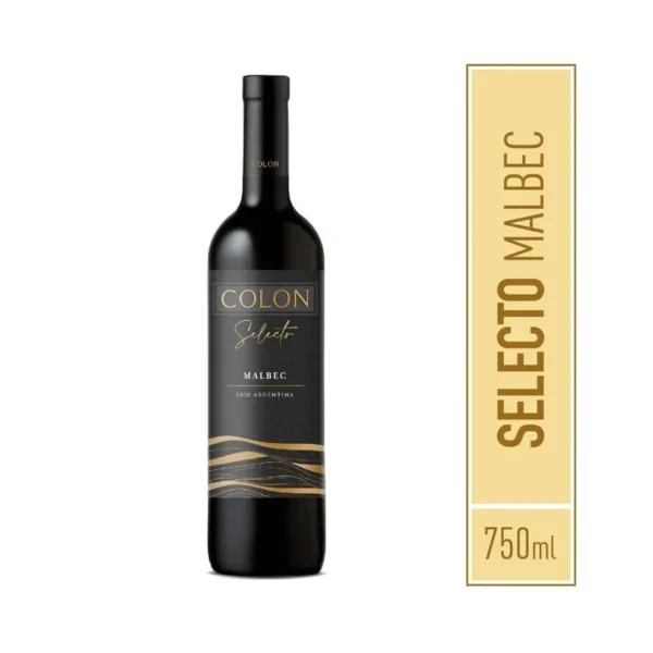 VINO TINTO MALBEC COLON SELECTO 750 CC