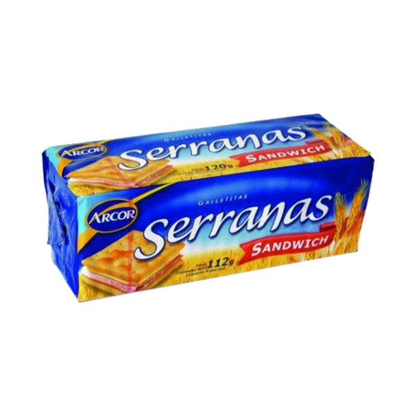 GALLE. SERRANAS SANDWICH X 112 G