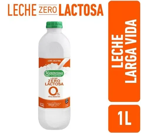 LECHE LA SERENISIMA DESCREMADA ZERO LACTOSA 1L