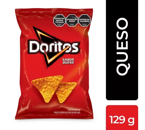 DORITOS QUESO X 129 GR
