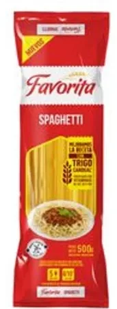 Fideos Favorita Spaghetti X 500g
