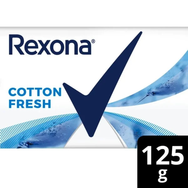 Jabón de tocador Rexona cotton fresh 125 g.