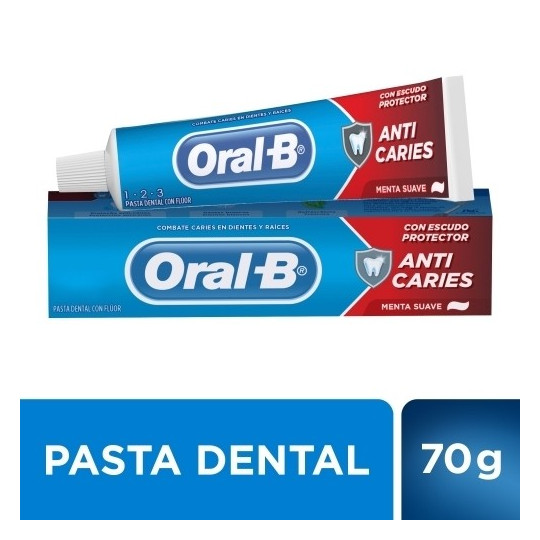 CREMA DENTAL ORAL-B ANTICARIES 70 GRS