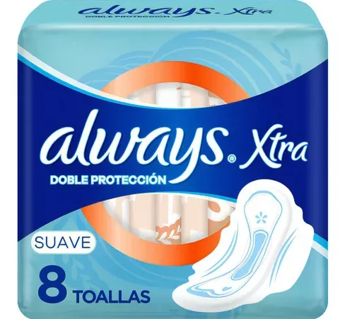ALWAYS XTRA DOBLE PROT.SUAVE x8Un.
