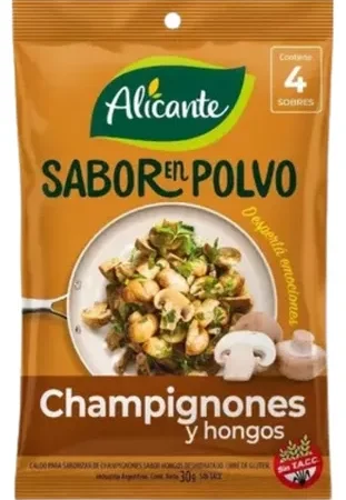 Alicante Sabor En Polvo Sazonador Champignon Y Hongos
