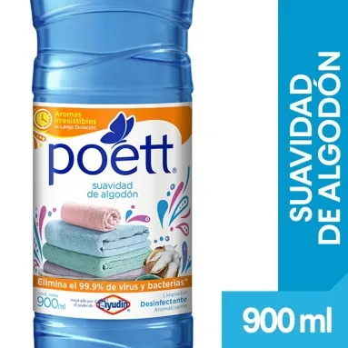 POETT LIMPIADOR LIQUIDOX900M SUAV. ALGODON