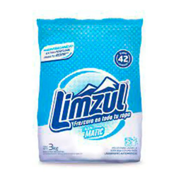 JABÓN EN POLVO PARA ROPA LIMZUL BE 3000 G