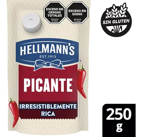 Aderezo Hellmanns Picante 250 Gr
