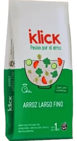 Arroz Kick Largo Fino