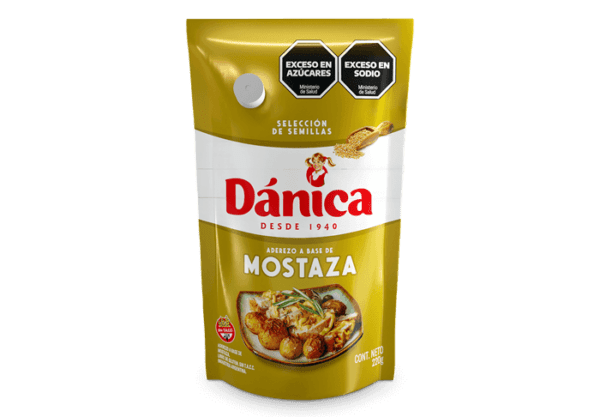 MOSTAZA DANICA DOY PACK X 220 GR