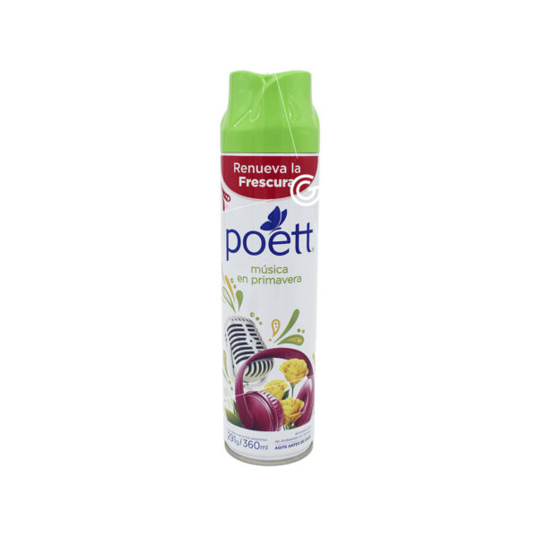 POETT 360 MAS AROMA MUSICA DE PRIMAVERA