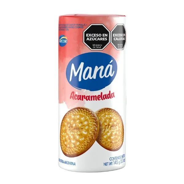 Galletitas Maná Acarameladas
