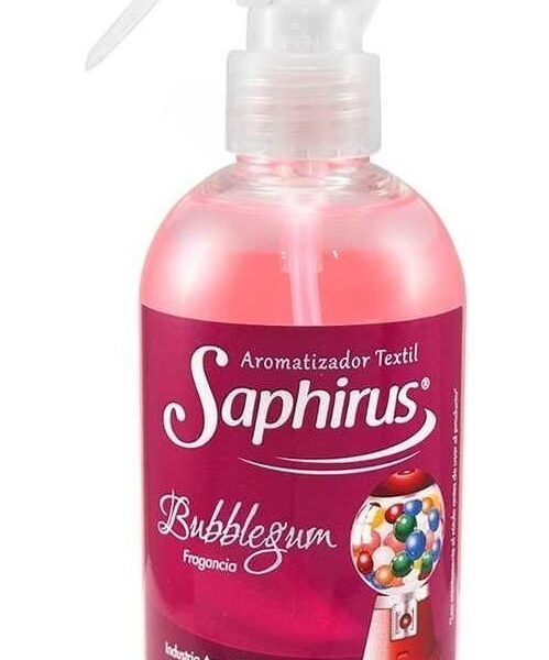 Saphirus Aromatizador Textil Fragancia Bubblegum 250 ml