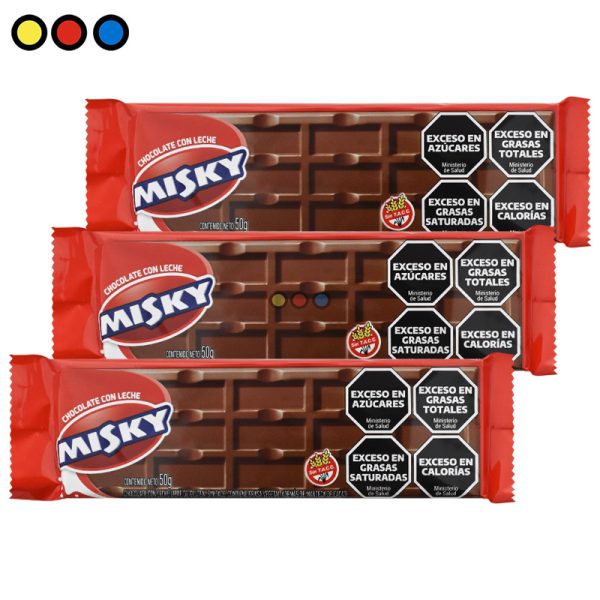 Chocolate con Leche Misky 50gr
