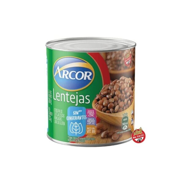 Lentejas Arcor Sin Tacc X 300 Gr