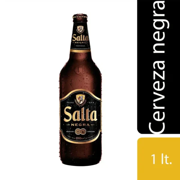 Cerveza negra Salta 1 lt