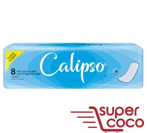 TOALLAS CALIPSO NORMAL PERFUMADAS S/ ALAS 8U