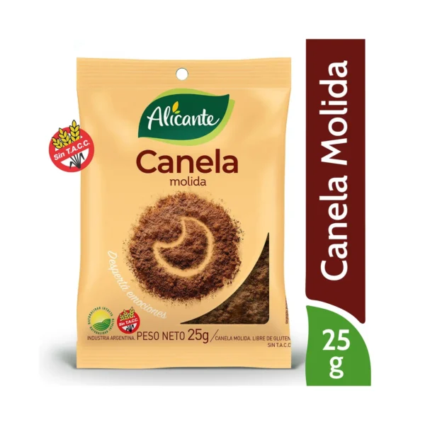 Canela molida Alicante sobre 25 g