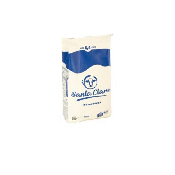 Leche santa clara fortificada en polvo pouch 800gr